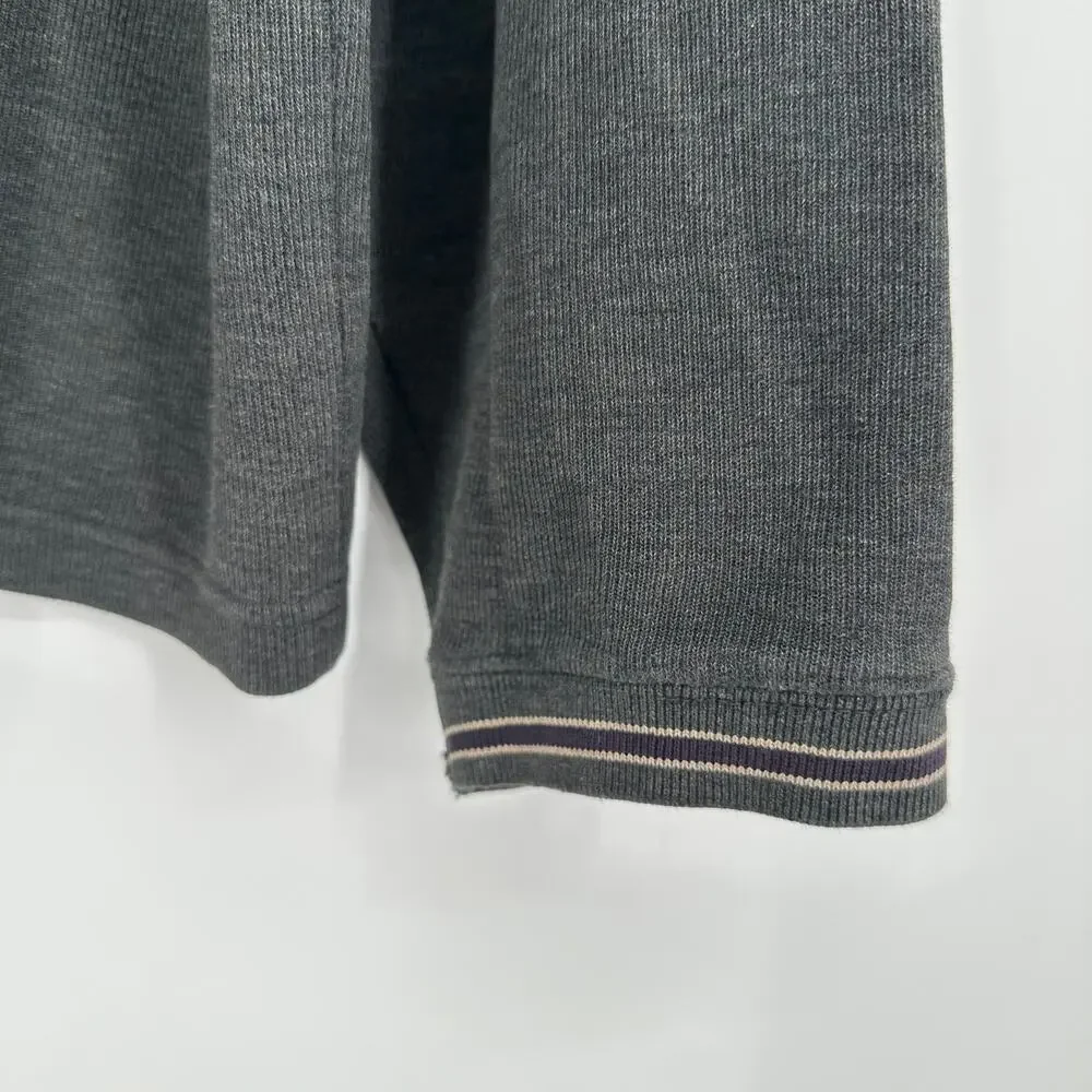 Vintage 90's Abercrombie & Fitch Men’s Sweater V Neck Long Sleeve Pullover - Picture 4 of 11